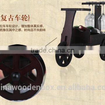 Special Design Animal Wine Rack for Home or Hotel Decoration Horse Car Shape Wine Rack photo-4