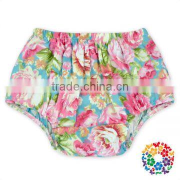 Newborn Baby Clothes Cute Flower Patterns Childrens Underwear Cotton Baby Diaper Cover Bloomers photo-5