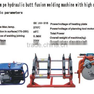 160-315mm PE Hydraulic Butt Fusion Welding Machine