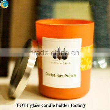 Metal lid luxury candles on sale yufeng