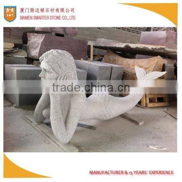 Granite Mermaid Sculpture