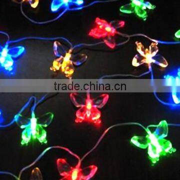 G0071 Solar Garden Lighting 20 LED Butterfly Lighting Chain photo-2