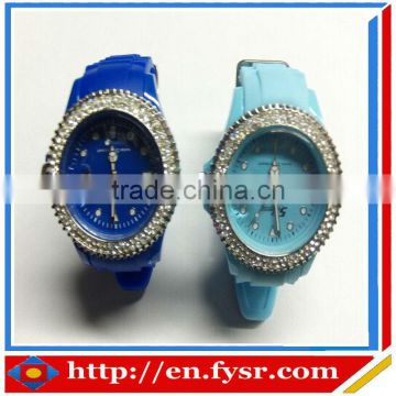 Silicone promotion watch with custom design