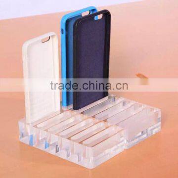 High Quality Acrylic Cell Phone Cover Display base