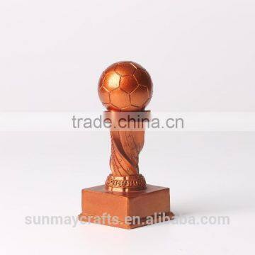 Wholesale New Design Resin World Cup Trophy for Sale photo-3