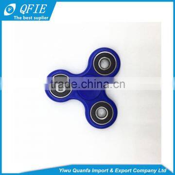 2017 Hot New Products Plastic Cheap Tri Fidget Spinner Toy With Stainless Bearings