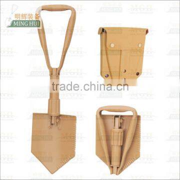 steel khaki shovel