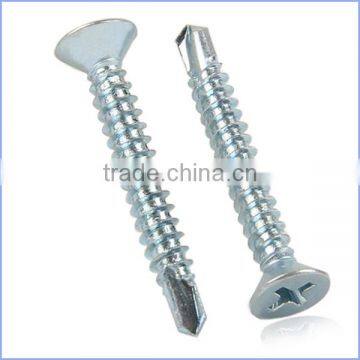 GI Zinc Plated Countersunk Head Self Drilling Screw photo-2