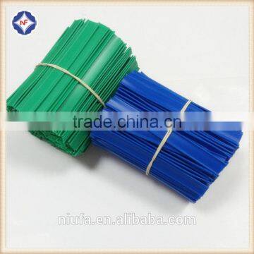 High Quality Plastic Coated Double Metal Wire Twist Ties for Bread Bag photo-2