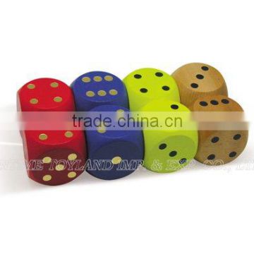 8 pcs wooden dice set,wooden toy ,dice toy