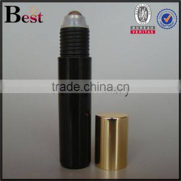 Cosmetic Packaging High Quality 10 ml Roll on Bottle Perfume Black Glass Roll on Bottle Essential Oil Best Sellers Cost Price photo-2