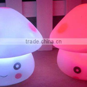 mushroom Kinderglo Portable Fun and Safe Rechargeable Night Light