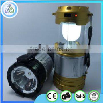 China plastic outdoor camping light solar