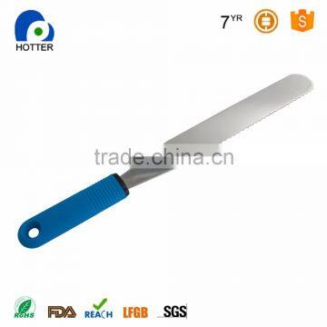 Cake Icing Silicone Spatula Set Stainless Steel Knife Silicon Handle photo-2