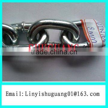 Shuguang Mild Steel Electric Galvanized DIN 766 Link Chain
