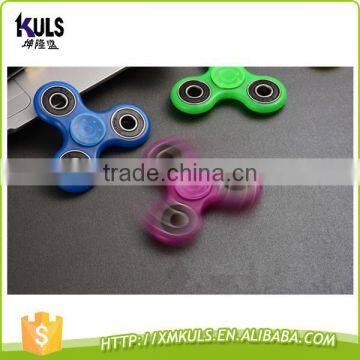 Wholesaler High Quality Top Sale Colorful Night Lights Tri Hand Spinner/Fidget Spinner/EDC Hand Fidget Spinner Toy photo-3