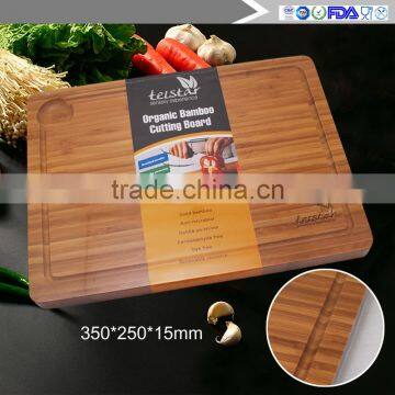 Manufacturers Wholesale Organic Bamboo Chopping Block the FDA Safety of Kitchen Cutting Board photo-6