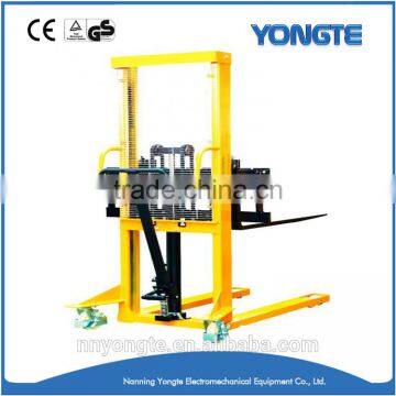 Best Offer Lifting Equipment Hand Hydraulic Forklif Manual Stacker photo-6