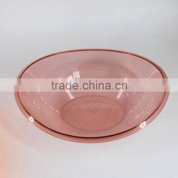 Transparent Colour Plastic Mixing Bowl photo-5