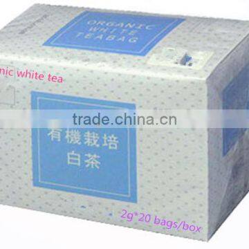 Organic Whitea Tea (White Peony Tea) 2g *20 Bags/box Made in Anhui Shengchen Food Co.,ltd in China photo-2