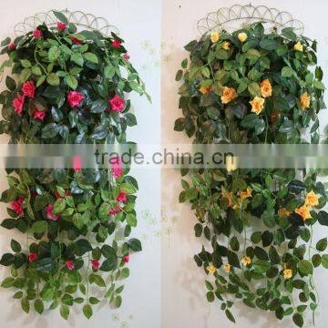 Artificial Small Rose Flower Garland photo-2