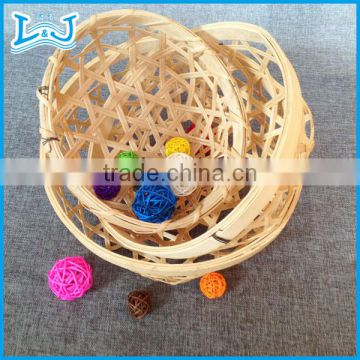 Bamboo baskets for storage Chinese handicraft