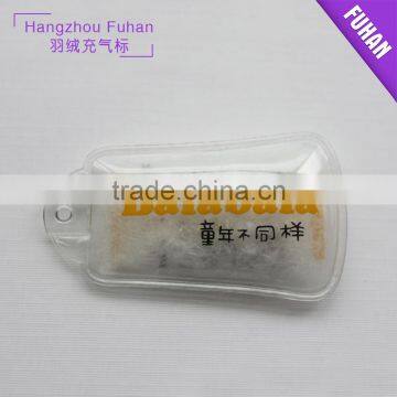 Custom Color Logo Winter Coat Filled Down Feather Tag photo-2