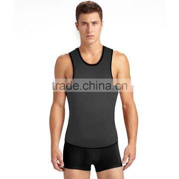 Ultra Sweat Neoprene Materials Men Sweat Shape Wear With Zip photo-2