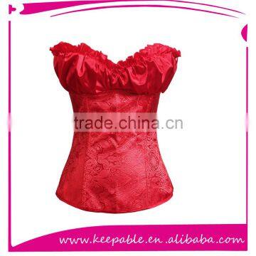 Free Shipping Sweet Princess Red Corset for Sweet Girl
