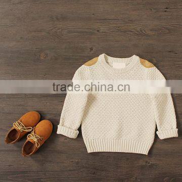 Wholesale sweater designs for kids new model boys cotton pullover