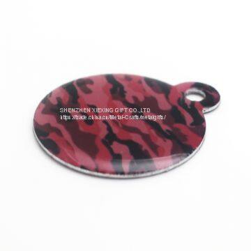 Custom Round Shaped Aluminum Printing Coat Expoxy Dog Tag photo-3
