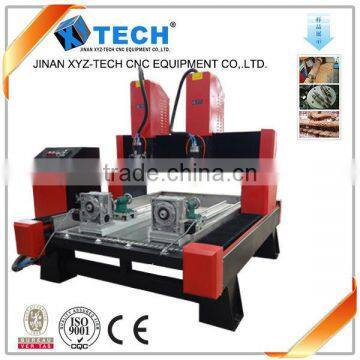 Facory Supply protable stone metal Processing stone cnc router cutting machine price