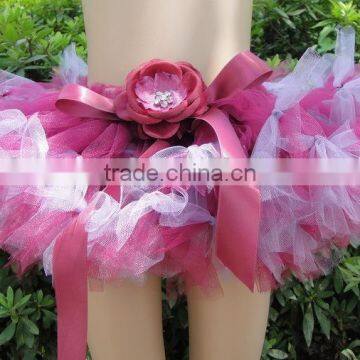 Wholesale Toddler Baby Petit Skirt Hand Weave Pettiskirts photo-2