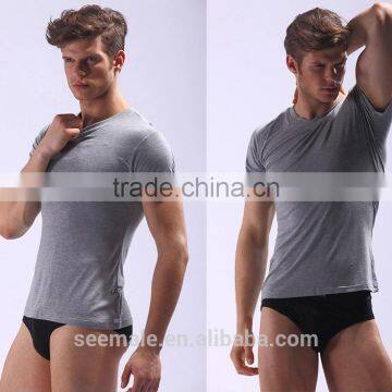 High Quality 100% Cotton Tee Shirt Custom photo-6