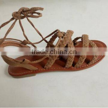 Fashion Falt Sandals Shoes Women 2017 Surplus Bulk Stock Cheap Sale photo-3