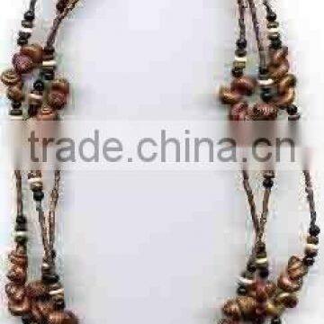 Thread and Bead necklace