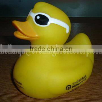 hot sale sunglasses rubber duck , glasses rubber duck, sunglasses bath rubber duck