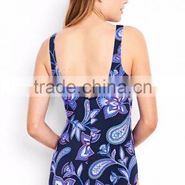 Simply Styled Comfortable Flattering Fit Swimsuit Soft Cup Bra Shapes Smooth Slim Women Swimwear Customizable One Piece Swimsuit photo-3