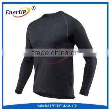 Men Long Sleeve Merino Wool Base Layer photo-2