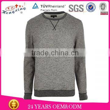 Grey sports blank wholesale plain custom hoodies