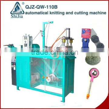 Full auto steel scourer machine