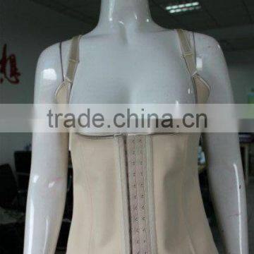 Instyles Steel Bone Sport Adjustable Strap 100% Latex Waist Training Cincher Vest Corse XS-6XL photo-3