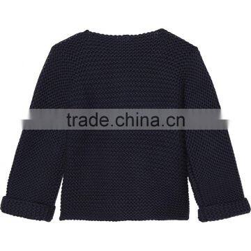 Hot Sale 2017 Custom New Style Kids Sweater Pink Children Knitted Cotton Cardigan Cashmere Sweater for Baby photo-5