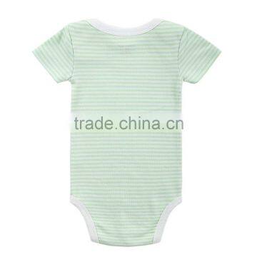 2017 Summer New Style Cotton Stripe Baby Jumper Jumpsuits One-piece Garment photo-2