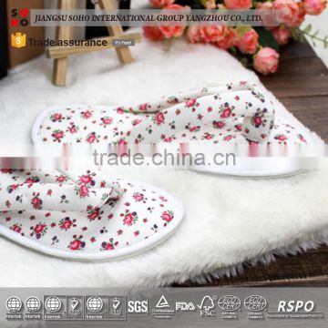 2017 Cheap hotel slipper velvet wholesale home use guest hotel slipperslipper making machine india