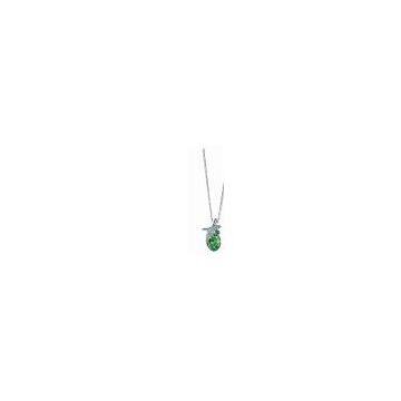 Dophin Green Pendant Necklace