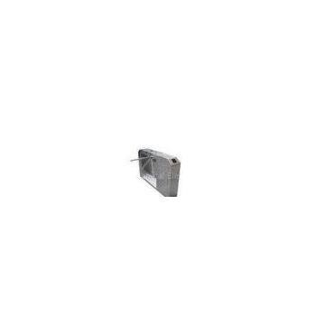Security turnstile gate with two direction card reading,  LED figure display