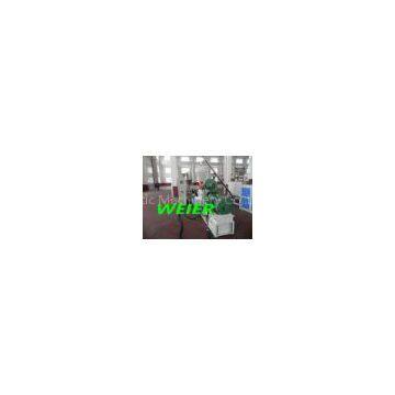 WPC Granule Plastic Extruder Machine , Parallel Twin Screw Extruder 45 - 90kw
