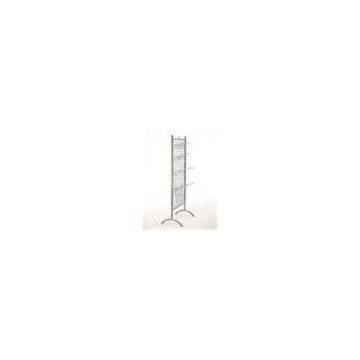 Supermarket Metal Rack Shelves Aluminum POS Products Display Stand