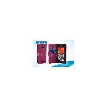Fashion Wallet HTC Leather Phone Case Cover Stand For HTC Windows Phone 8X